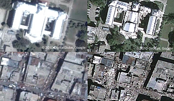 Зображення землетрусу в Порт-о-Пренс